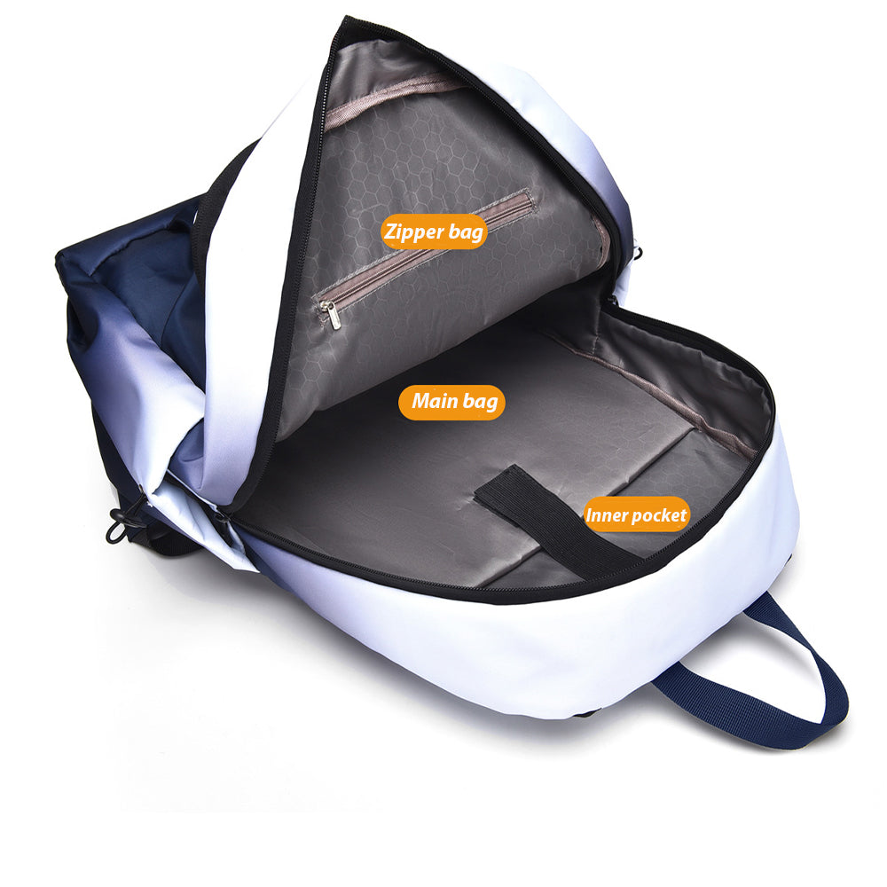Dollcini Rucsac Laptop Unisex – Model Gradient, Geantă Universală pentru Universitate