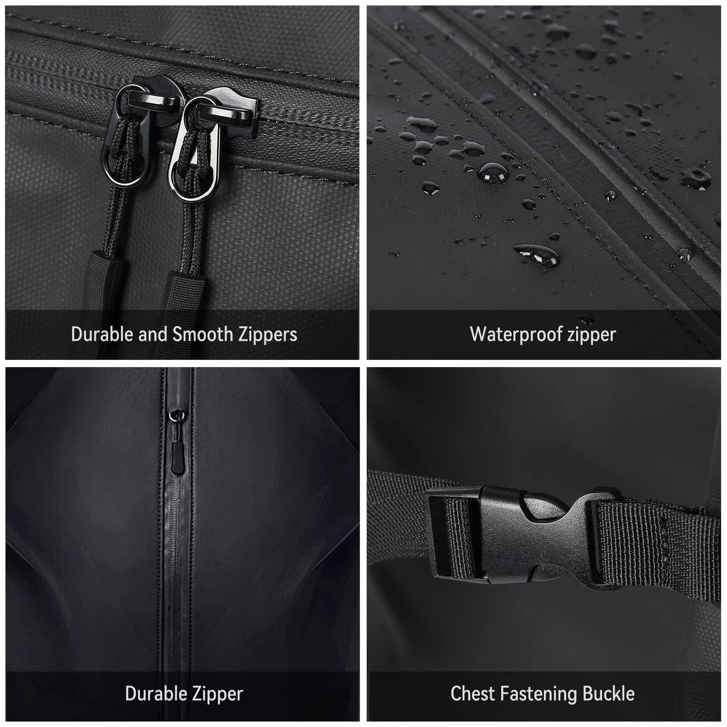 Dollcini Rucsac Moto – Geantă Impermeabilă pentru Cască și Laptop, Unisex