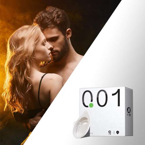 Dollcini Extra Subțire Prezervativ – Ultra subțire și lubrifiat, 10 buc