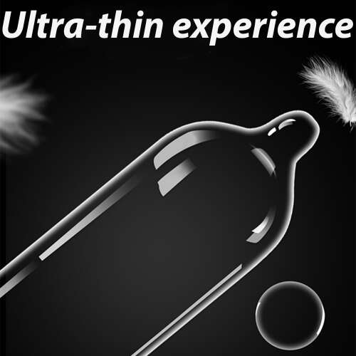 Dollcini Extra Subțire Prezervativ – Ultra subțire și lubrifiat, 10 buc
