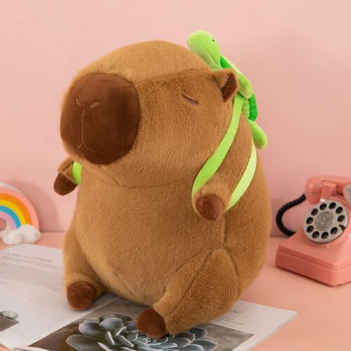 Dollcini DreamPets Jucărie de pluș moale – Rață, Capibara și Figurina Unicornului