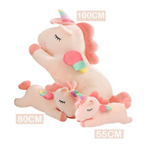Dollcini DreamPets Jucărie de pluș moale – Rață, Capibara și Figurina Unicornului