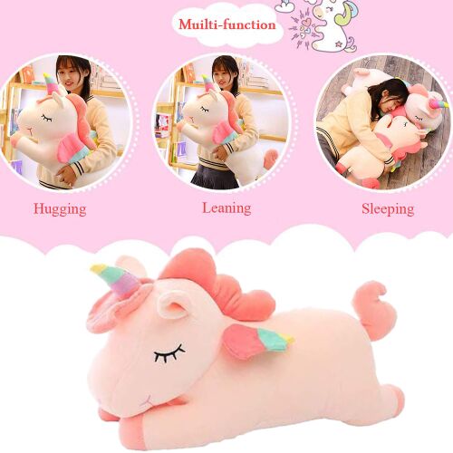 Dollcini DreamPets Jucărie de pluș moale – Rață, Capibara și Figurina Unicornului