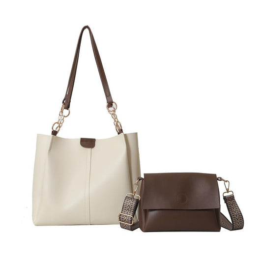 Dollcini Set Geantă de Mână Elegantă – Geantă de Umăr Stilată din Piele Ecologică