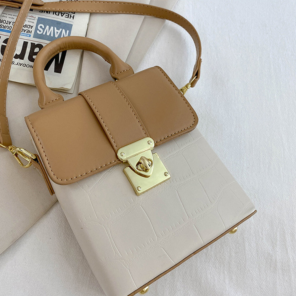 Dollcini Mini Geantă din Piele Ecologică – Geantă de Umăr Elegantă și Practică pentru Femei
