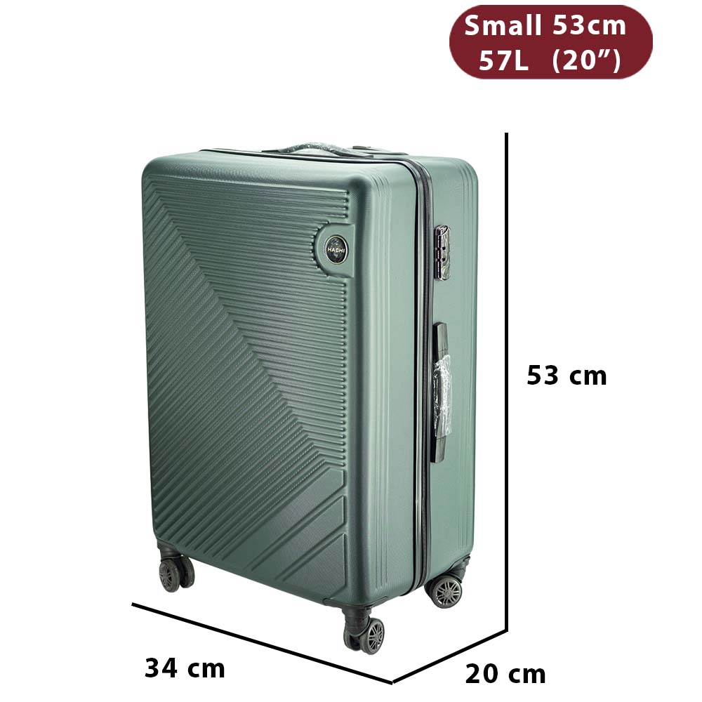 Dollcini, Valiză de călătorie în întreaga lume, material ABS, mai multe dimensiuni, mai multe culori