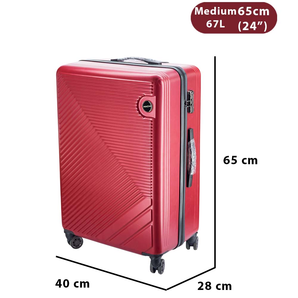 Dollcini, Valiză de călătorie în întreaga lume, material ABS, mai multe dimensiuni, mai multe culori