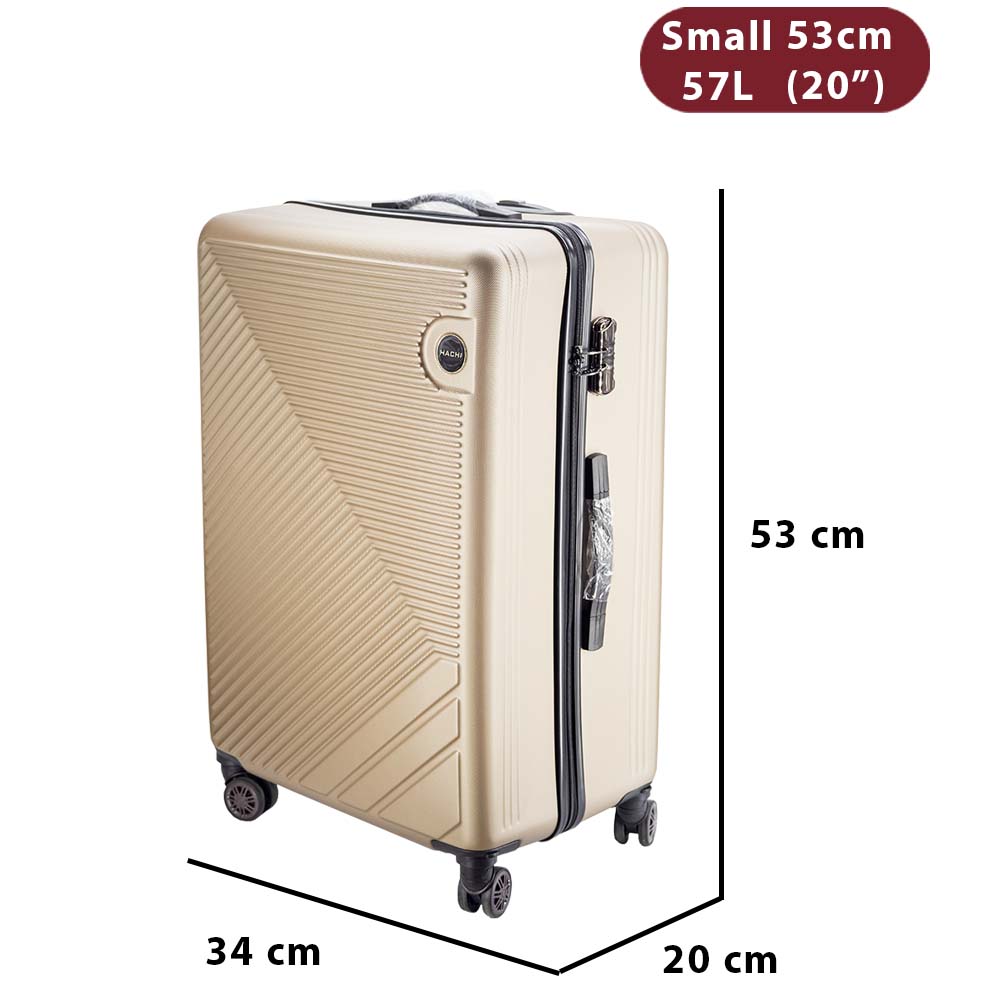 Dollcini, Valiză de călătorie în întreaga lume, material ABS, mai multe dimensiuni, mai multe culori