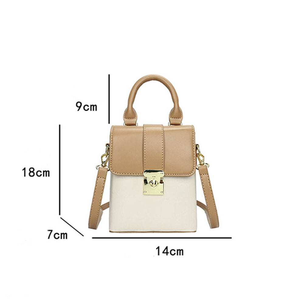 Dollcini Mini Geantă din Piele Ecologică – Geantă de Umăr Elegantă și Practică pentru Femei