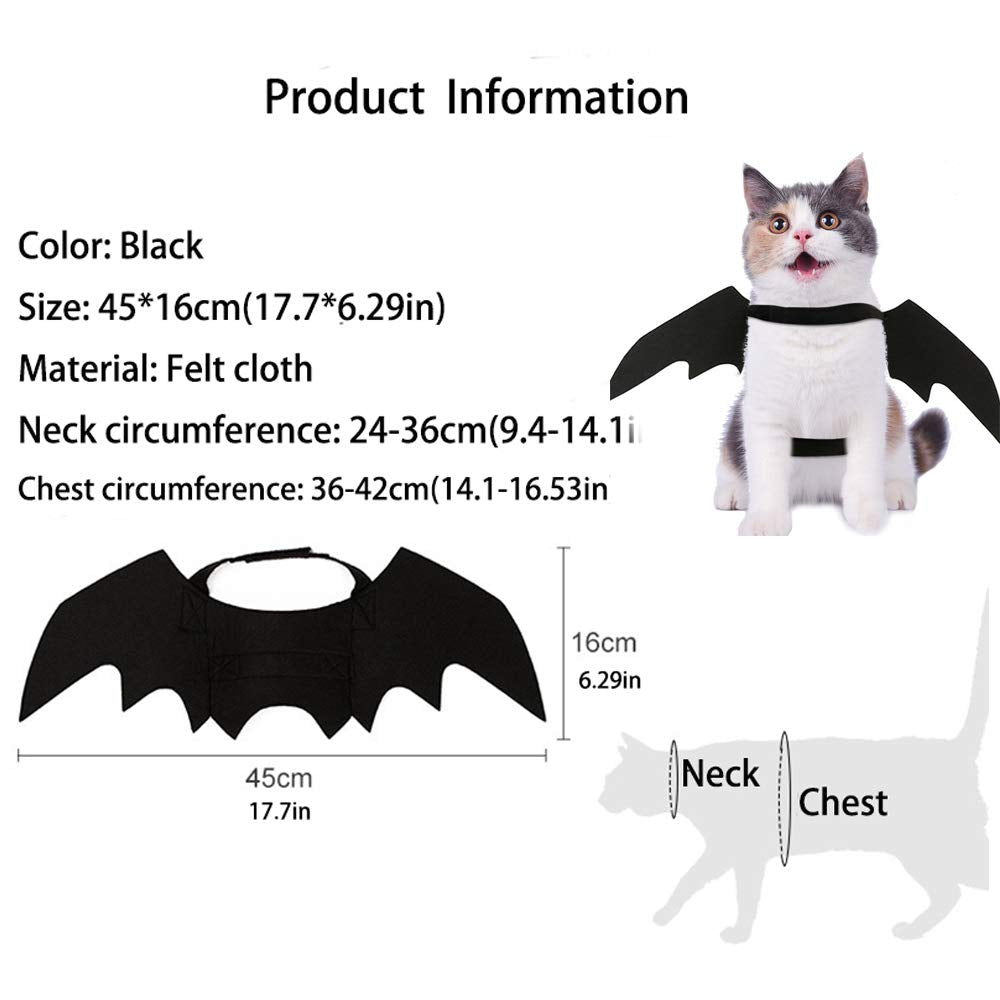 Dollcini Costum de Animal cu Aripi de Liliac – Costum Amuzant, în Mai Multe Mărimi