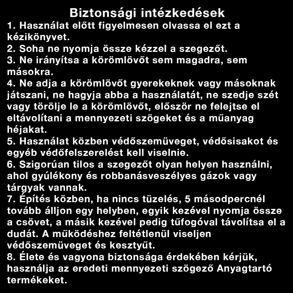 NailGun Pistol manual pentru cuie, 25 mm lungime cui, 16 mm diametru, pentru lemn, pardoseli, fațade, îmbinări pentru acoperiș