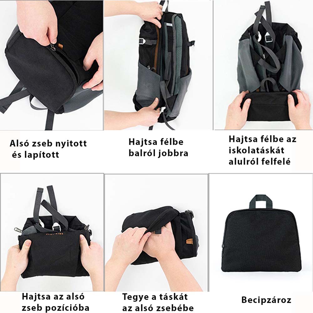 Dollcini Rucsac Laptop Unisex pentru Laptop de 13” – Rucsac de Călătorie Impermeabil, Disponibil în Mai Multe Culori