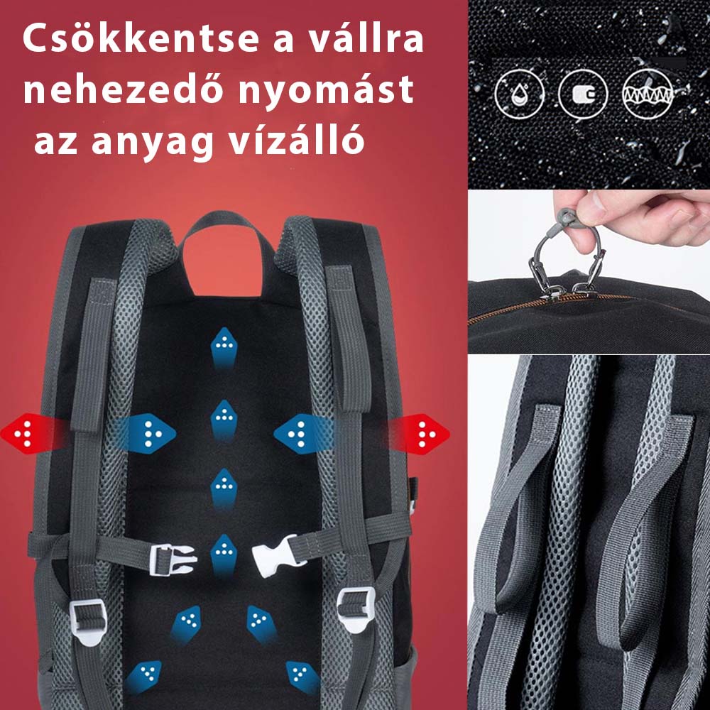 Dollcini Rucsac Laptop Unisex pentru Laptop de 13” – Rucsac de Călătorie Impermeabil, Disponibil în Mai Multe Culori