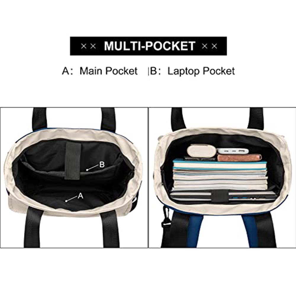 Dollcini, rucsac la modă pentru femei, geantă pentru laptop, geantă messenger, multifuncțională, impermeabilă, durabilă și confortabilă