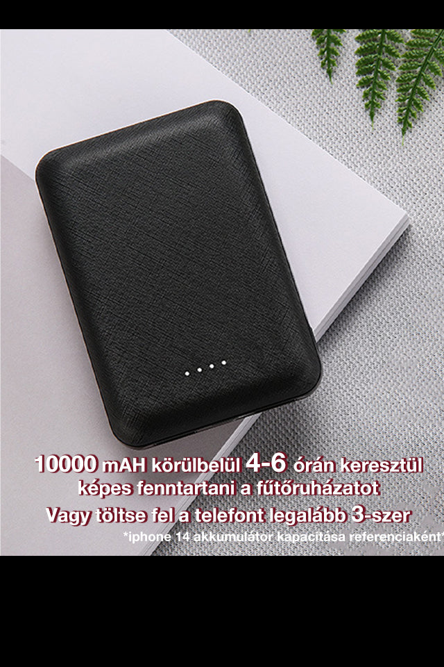 Dollcini Power Bank 10000mAh – Baterie Externă, 2xUSB, 1xType-C