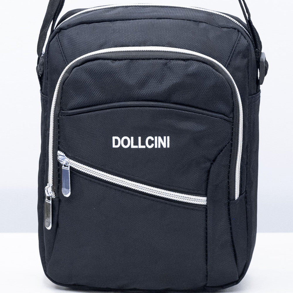 Dollcini geantă de umăr pentru bărbați – cu mai multe buzunare, compactă, crossbody, pentru călătorii și la serviciu