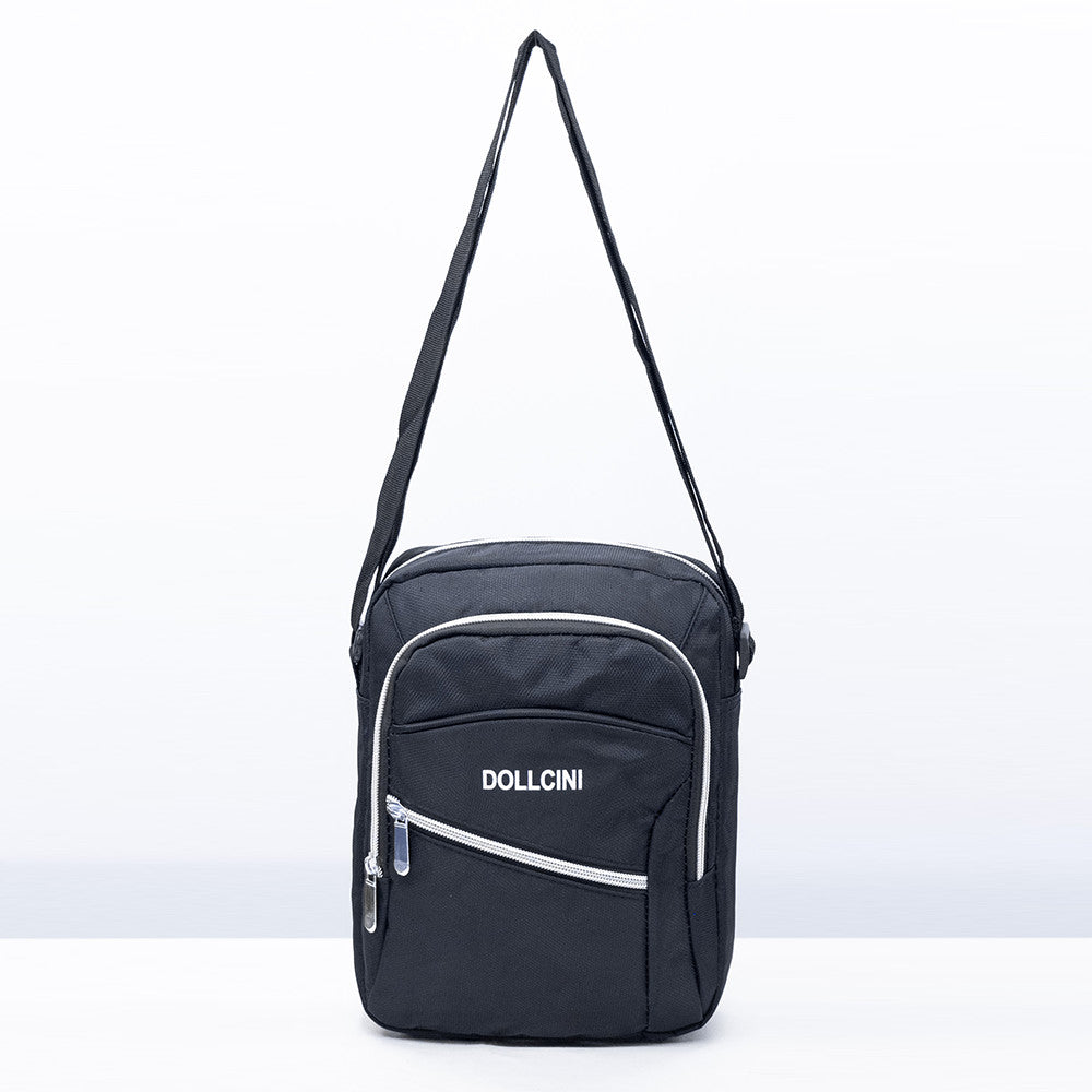 Dollcini geantă de umăr pentru bărbați – cu mai multe buzunare, compactă, crossbody, pentru călătorii și la serviciu
