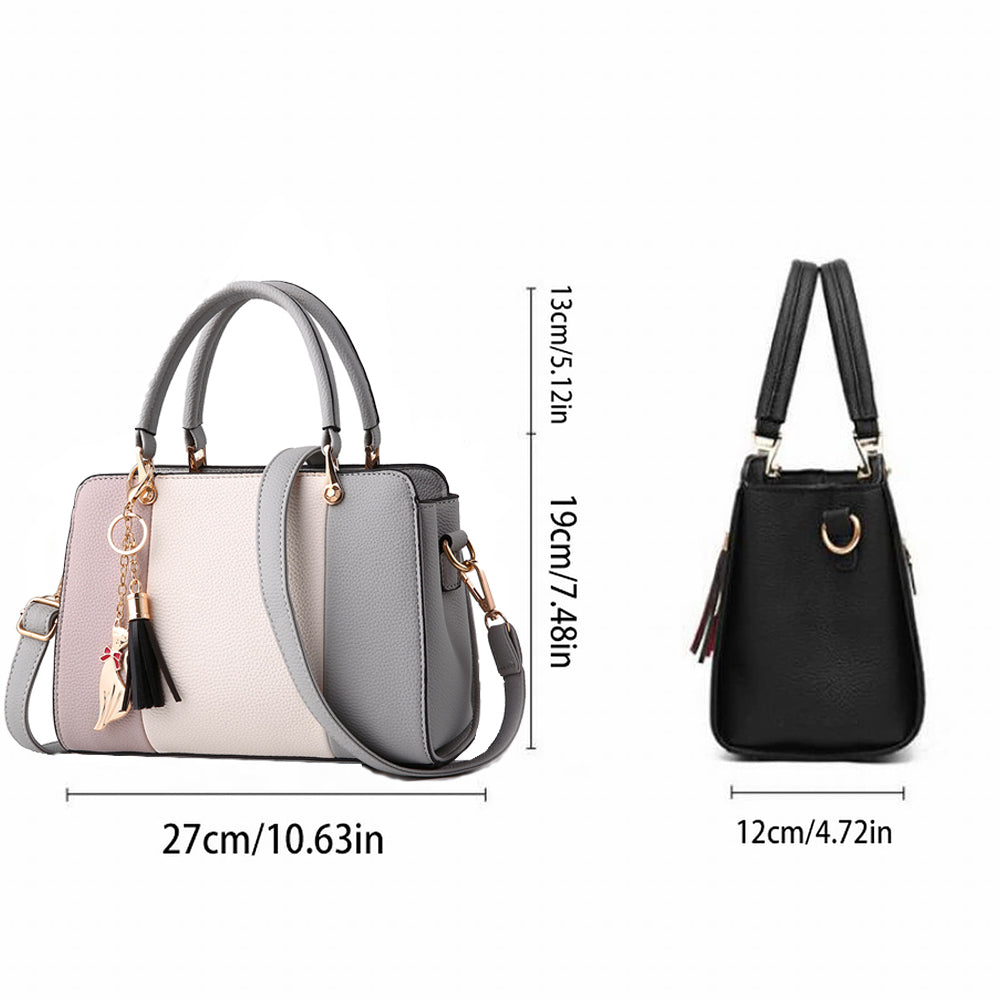 Dollcini Geantă de mână elegantă pentru femei – piele ecologică, pentru uz zilnic