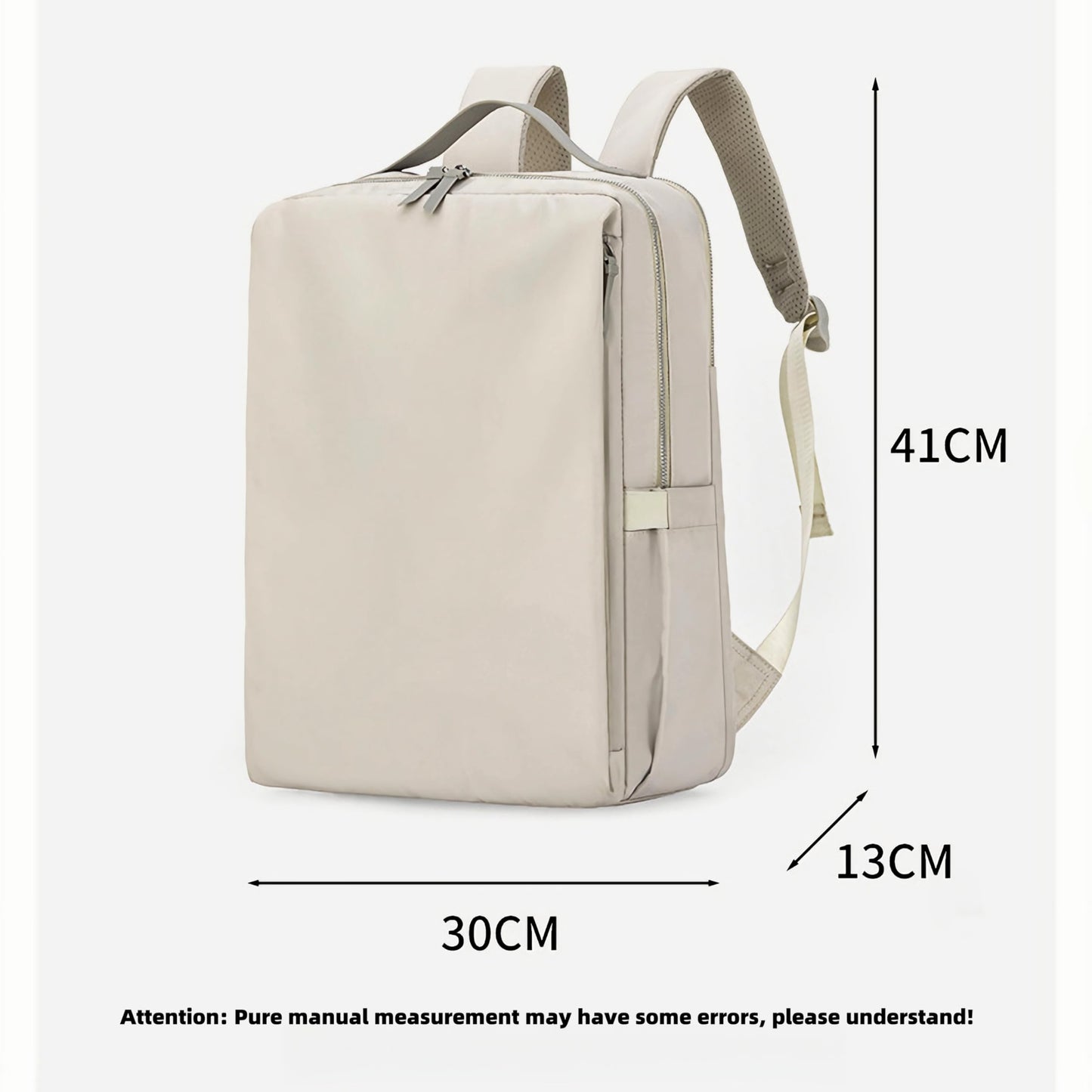 Rucsac impermeabil pentru laptop Dollcini pentru femei - geantă minimalistă de călătorie și lucru de 15,6 inci, multicoloră