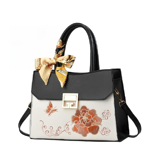 Dollcini Geantă de mână brodată pentru femei – Geantă elegantă de ocazie