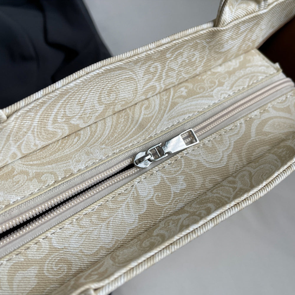 Geantă tote Dollcini mare cu model – geantă de umăr pentru femei cu aspect elegant, pentru utilizare zilnică și călătorii
