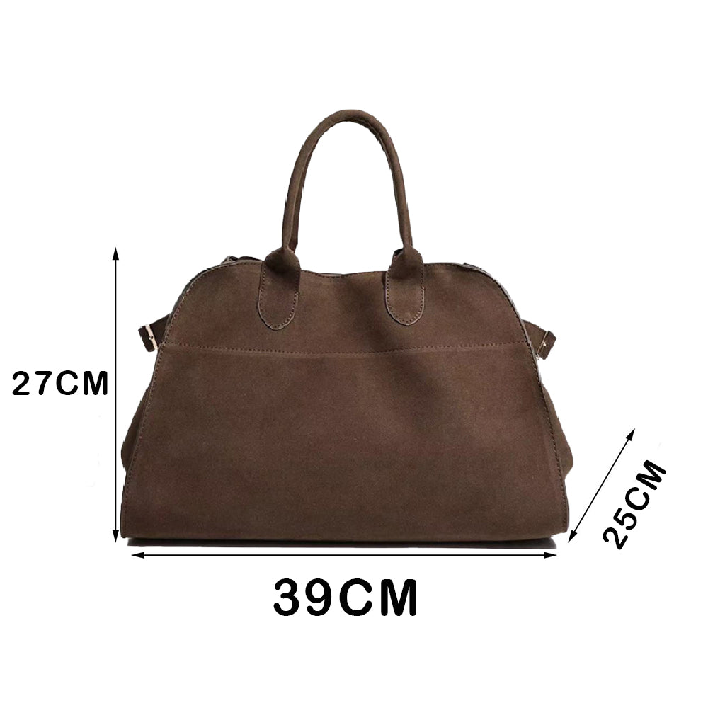 Dollcini Velúr Geantă de mână pentru femei – Mare, în stil italian