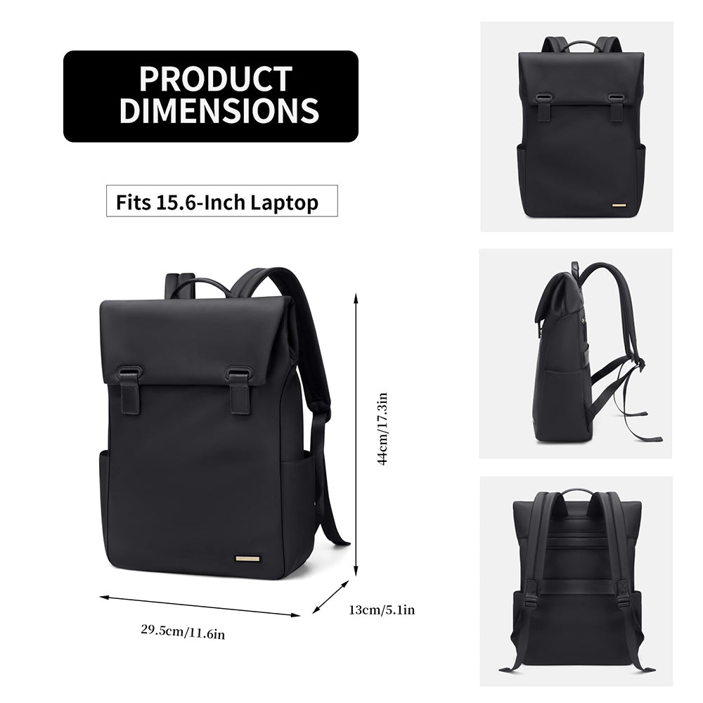 Rucsac pentru laptop Dollcini de mare capacitate pentru femei – impermeabil, elegant, cu mai multe buzunare, pentru călătorii și serviciu
