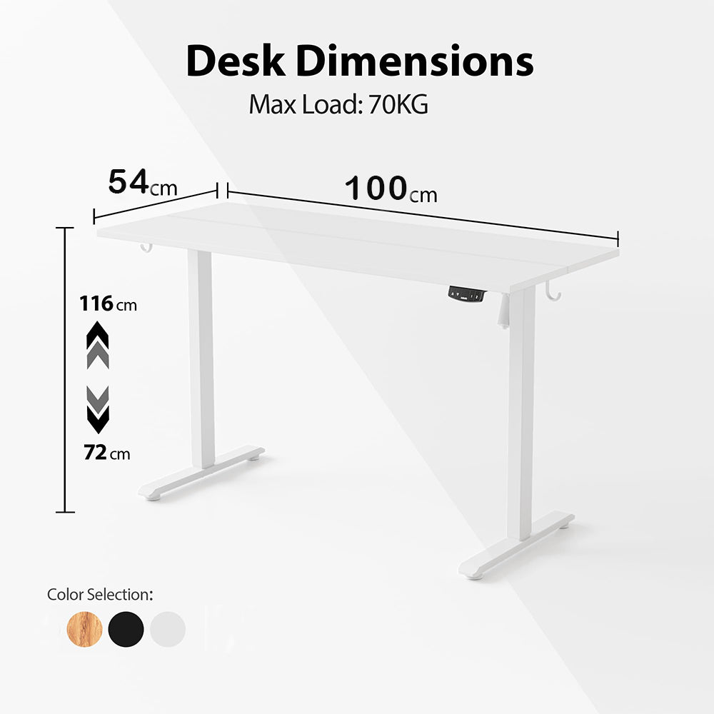 Dollcini Birou Reglabil pentru Acasă – Electric, cu Port USB