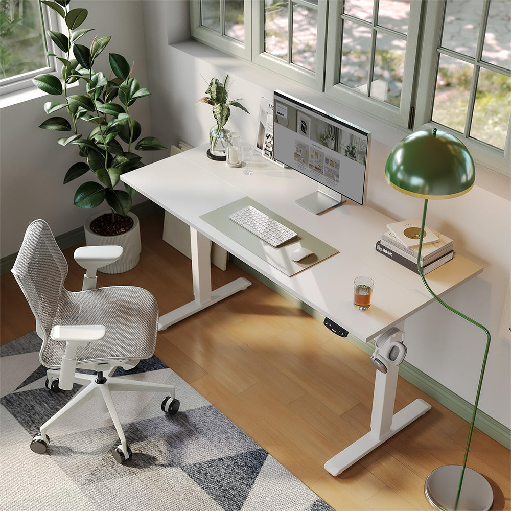 Dollcini Birou Reglabil pentru Acasă – Electric, cu Port USB