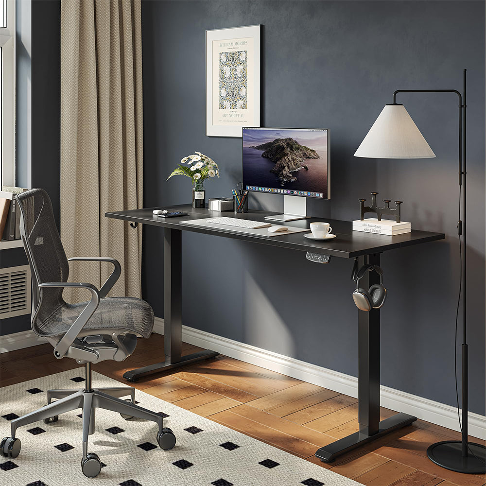 Dollcini Birou Reglabil pentru Acasă – Electric, cu Port USB