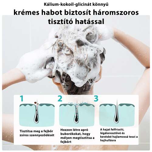 Dollcini Șampon cu Sare de Mare și Aminoacizi – Albastru, Răcoritor