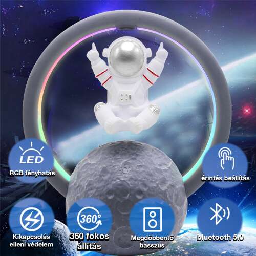 Dollcini Difuzor Bluetooth Astronaut Acasă – Cu Iluminare LED