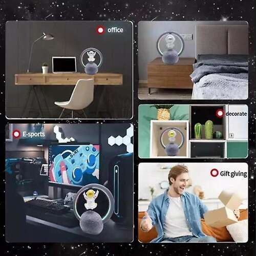 Dollcini Difuzor Bluetooth Astronaut Acasă – Cu Iluminare LED