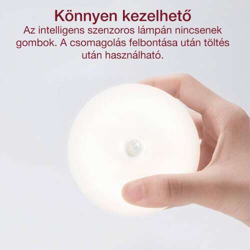 Dollcini Otthon Lampă LED Smart – Cu senzor de mișcare, Lumină rece, 21 cm
