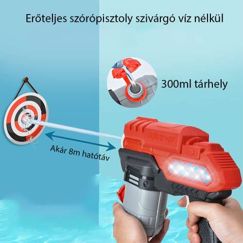 Dollcini Otthon Pistol cu Apă Electric – Pentru Copii și Adulți