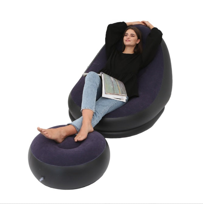 Canapea gonflabilă Dollcini, pentru piscină, material textil de înaltă calitate, respirabilă și confortabilă