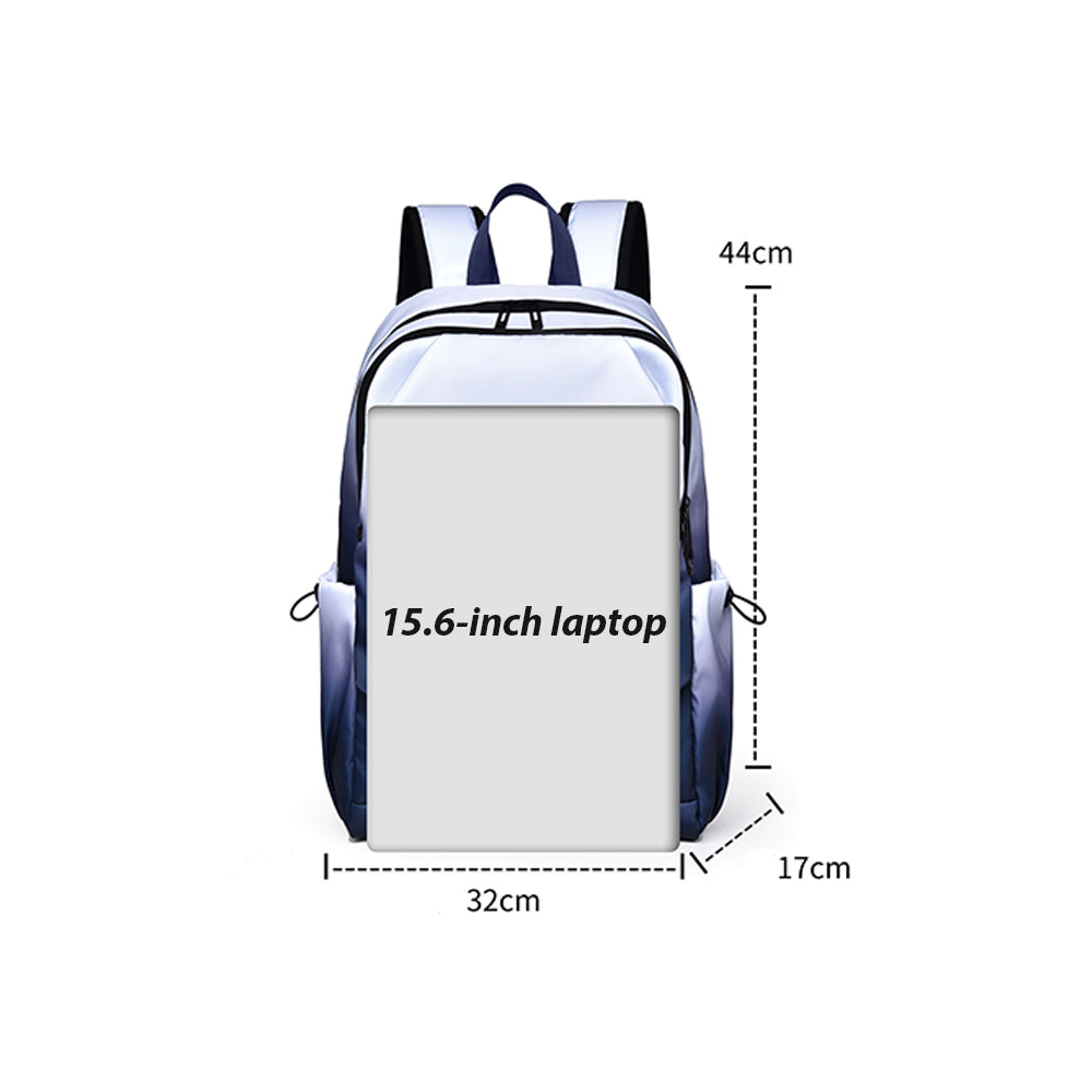 Dollcini Rucsac Laptop Unisex – Model Gradient, Geantă Universală pentru Universitate
