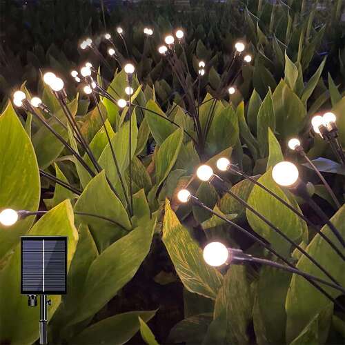 Dollcini Otthon Lampă Solară de Grădină – Lumină Decorativă Firefly Rezistentă la Apă