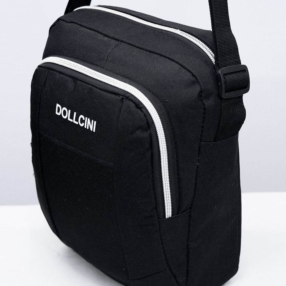 Dollcini geantă de umăr pentru bărbați – cu mai multe buzunare, compactă, crossbody, pentru călătorii și la serviciu