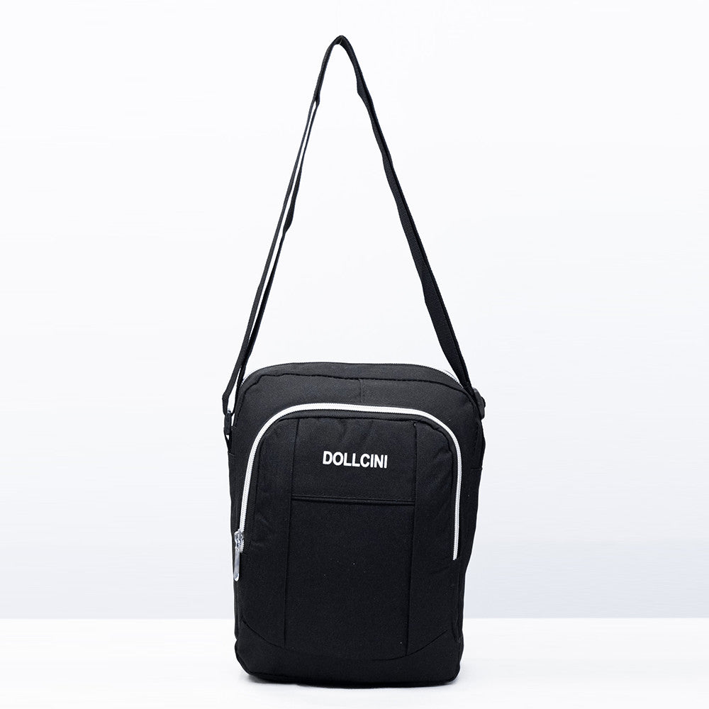 Dollcini geantă de umăr pentru bărbați – cu mai multe buzunare, compactă, crossbody, pentru călătorii și la serviciu