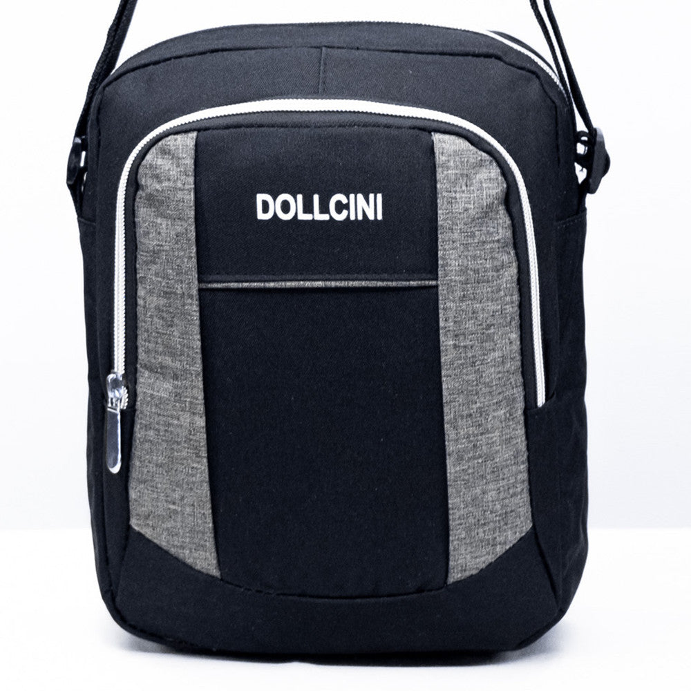 Dollcini geantă de umăr pentru bărbați – cu mai multe buzunare, compactă, crossbody, pentru călătorii și la serviciu
