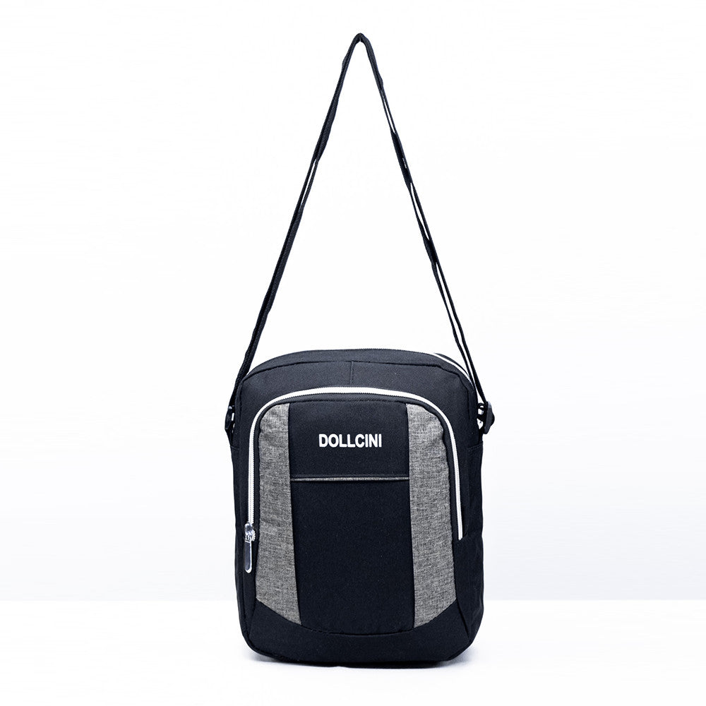 Dollcini geantă de umăr pentru bărbați – cu mai multe buzunare, compactă, crossbody, pentru călătorii și la serviciu