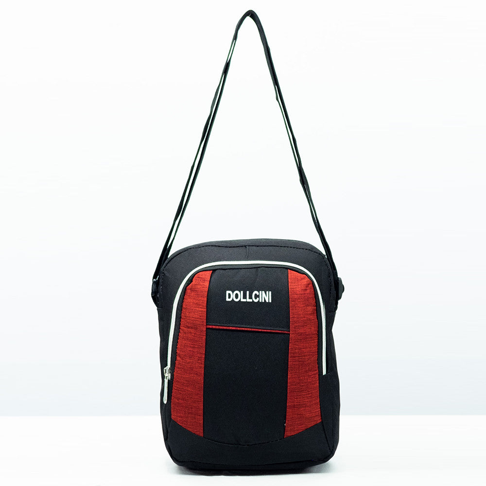 Dollcini geantă de umăr pentru bărbați – cu mai multe buzunare, compactă, crossbody, pentru călătorii și la serviciu