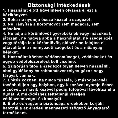 Dollcini Otthon Pistol de Capsat Manual – Pentru lemn, pardoseli, placări exterioare