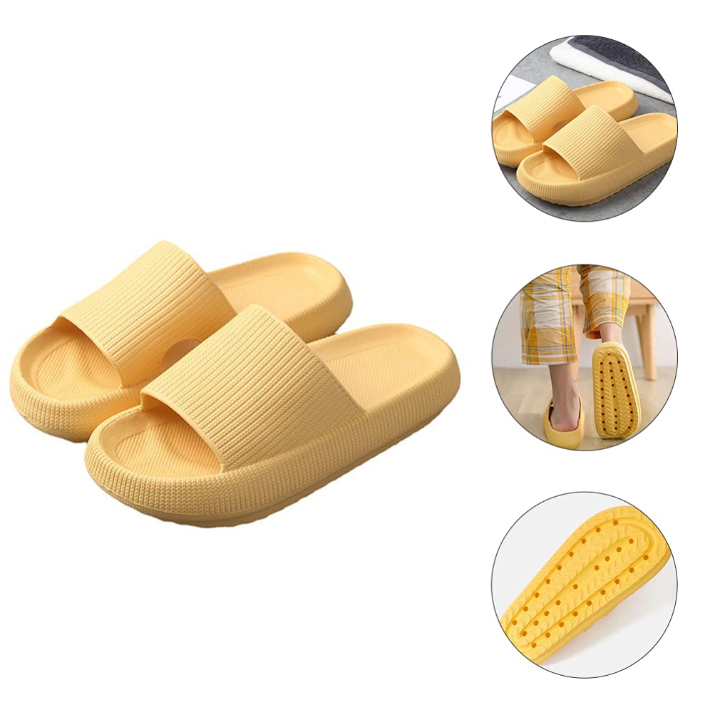 Dollcini Acasă, papuci de masaj moi, papuci unisex, papuci EVA cu talpă groasă, în mai multe culori, mărimi și stiluri, perfecte pentru acasă și baie