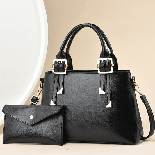 Dollcini Prémium Geantă de mână din piele ecologică pentru femei – Geantă crossbody de umăr