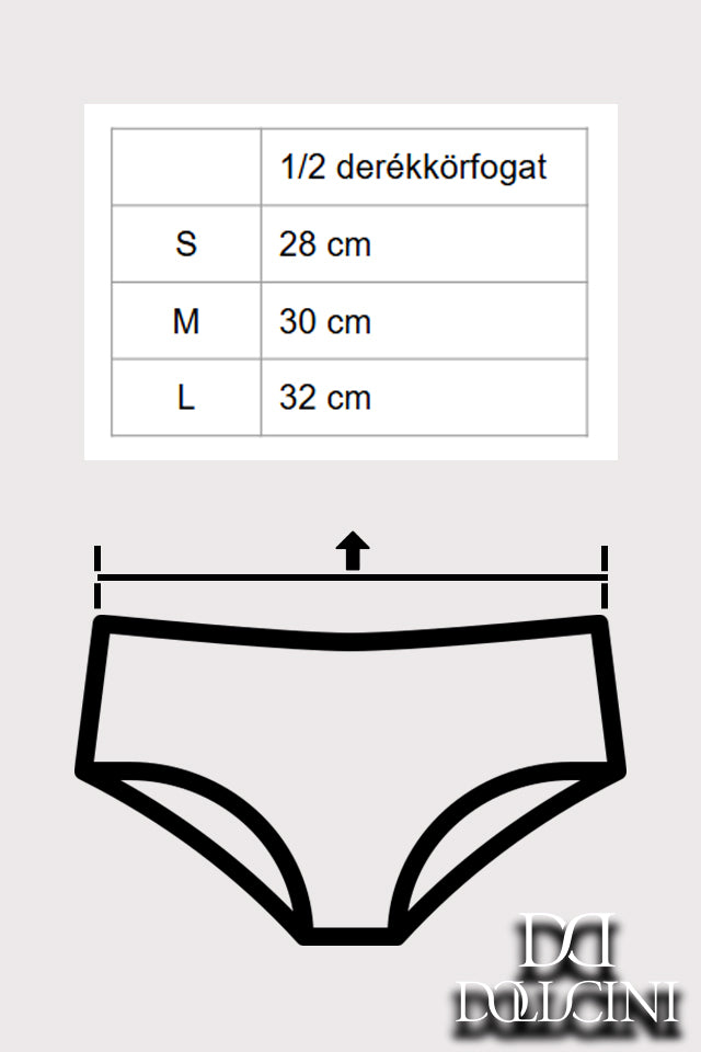 Dollcini, Chiloți clasici pentru femei, chiloți brazilieni pentru femei, 95% bumbac + spandex - multicolor, pachet de 6 bucăți