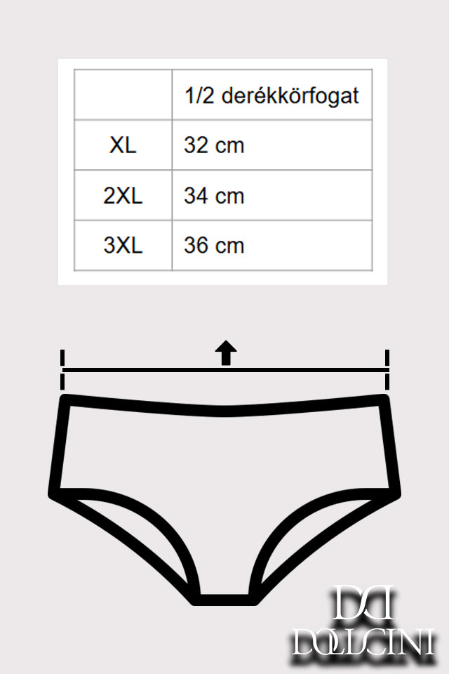 Dollcini, chiloți damă cu talie înaltă, 95% bumbac + spandex - multicolor, pachet de 6 bucăți, 62072