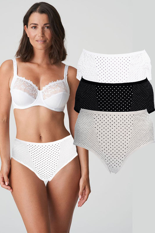 Dollcini Chiloți Menstruali pentru Femei cu Talie Înaltă - 95% Bumbac, Fără Scurgeri, Set de 3 Bucăți