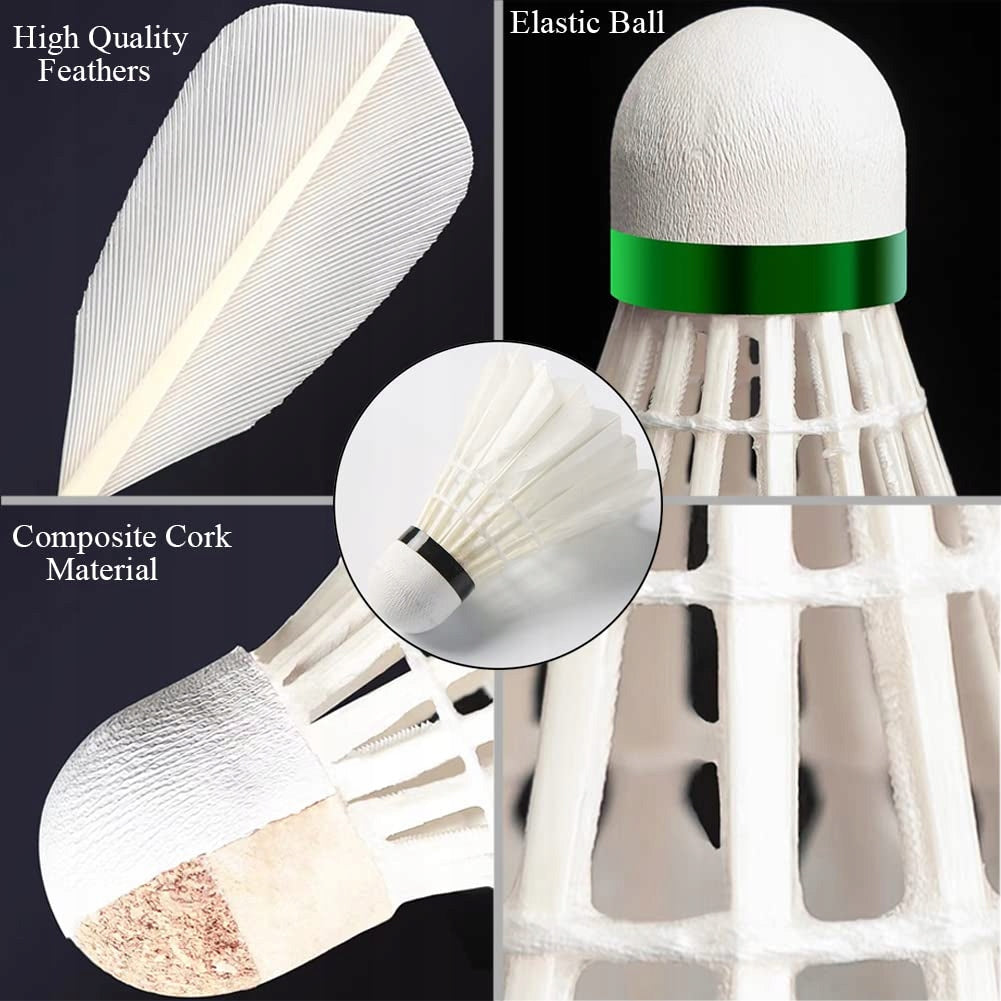 Dollcini Set de Badminton – Premium și Standard, Pachet de 12 bucăți